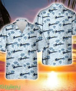 US Navy Blue Angels #5 FA-18E Hawaiian Shirt - US Navy Blue Angels #5 FA-18E Hawaiian Shirt