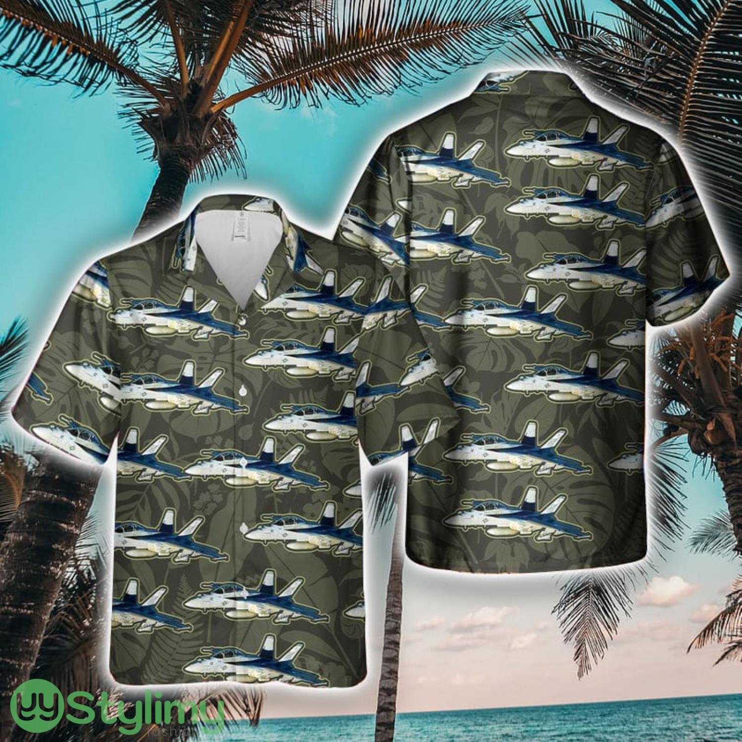 US Navy Boeing FA-18EF Super Hornet Hawaiian Shirt Unique Gift 1 US Navy Boeing FA-18EF Super Hornet Hawaiian Shirt Unique Gift Product Photo 1