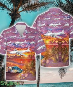 US Navy Douglas C-118 Liftmaster Of VR-21 Hawaiian Shirt Unique Gift Product Photo 1