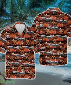 US Navy EA-18G Growler Of VAQ-144 “Main Battery Hawaiian Shirt - US Navy EA-18G Growler Of VAQ-144 “Main Battery Hawaiian Shirt