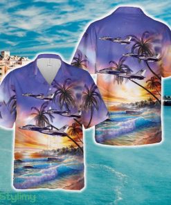 US Navy F-14A Tomcat 159605 of VF-124 NJ-466 Hawaiian Shirt - US Navy F-14A Tomcat 159605 of VF-124 NJ-466 Hawaiian Shirt