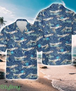 US Navy F3H-2M Of VF-61 Jolly Rogers Hawaiian Shirt Unique Gift Product Photo 1