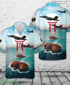 US Navy FA-18E Super Hornet Of VFA-27 Royal Maces 3D Hawaiian Shirt Summer Trending Gift Product Photo 1