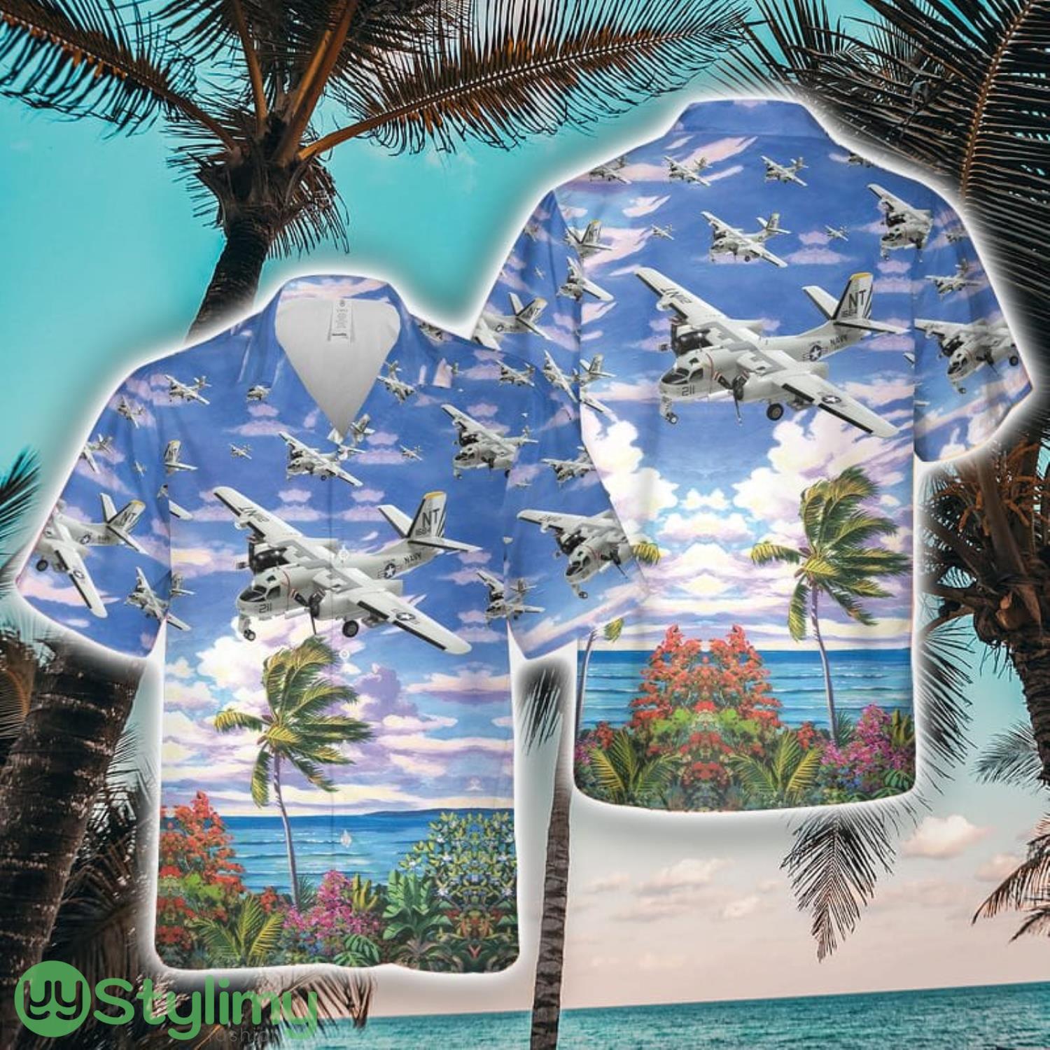 US Navy Grumman S-2 Tracker Of VS-37 Hawaiian Shirt Unique Gift 1 US Navy Grumman S-2 Tracker Of VS-37 Hawaiian Shirt Unique Gift Product Photo 1