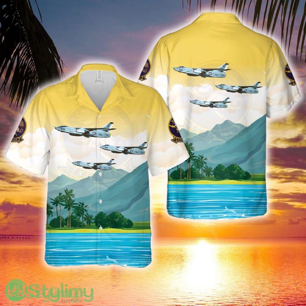 US Navy KA-3B Skywarrior, BuNo 147660, of VAK-308 Griffins Hawaiian Shirt 2 US Navy KA-3B Skywarrior, BuNo 147660, of VAK-308 Griffins Hawaiian Shirt - US Navy KA-3B Skywarrior, BuNo 147660, of VAK-308 Griffins Hawaiian Shirt