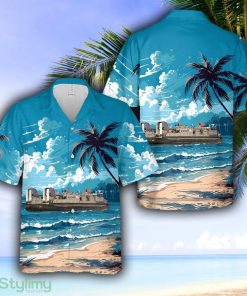 US Navy Landing Craft Air Cushion LCAC-2 Hawaiian Shirt - US Navy Landing Craft Air Cushion LCAC-2 Hawaiian Shirt