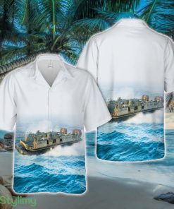 US Navy Landing Craft Air Cushion LCAC-30 Hawaiian Shirt - US Navy Landing Craft Air Cushion LCAC-30 Hawaiian Shirt