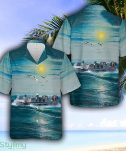 US Navy Landing Craft Air Cushion LCAC-50 Hawaiian Shirt - US Navy Landing Craft Air Cushion LCAC-50 Hawaiian Shirt