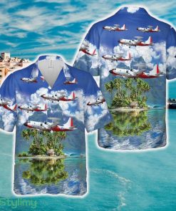 US Navy Lockheed NP-3D Orion Hawaiian Shirt - US Navy Lockheed NP-3D Orion Hawaiian Shirt