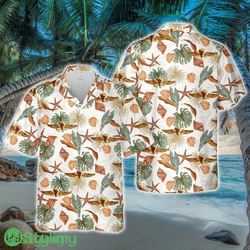 US Navy & Marine Corps Parachutist Insignia Hawaiian Shirt 2 US Navy & Marine Corps Parachutist Insignia Hawaiian Shirt - US Navy & Marine Corps Parachutist Insignia Hawaiian Shirt