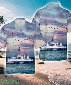 US Navy USS Arnold J. Isbell (DD-869) Hawaiian Shirt Unique Gift Product Photo 1