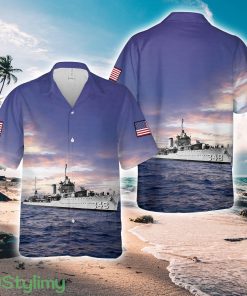 US Navy USS Farragut (DD-348) Hawaiian Shirt Unique Gift Product Photo 1
