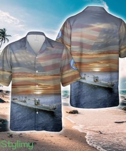 US Navy USS Manitowoc (LST-1180) Hawaiian Shirt Unique Gift Product Photo 1
