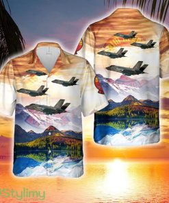 US Navy VF-101 Grim Reapers F-35C Hawaiian Shirt - US Navy VF-101 Grim Reapers F-35C Hawaiian Shirt