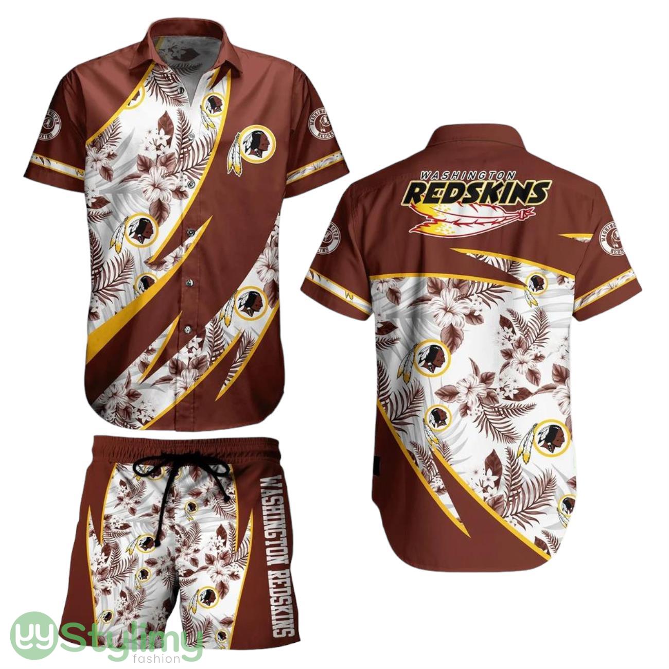 Washington Redskins NFL 3D All Printed Aloha Hawaiian Shirt And Short Style Tropical Graphic Summer For Awesome Fans 1 Washington Redskins NFL 3D All Printed Aloha Hawaiian Shirt And Short Style Tropical Graphic Summer For Awesome Fans Product Photo 1