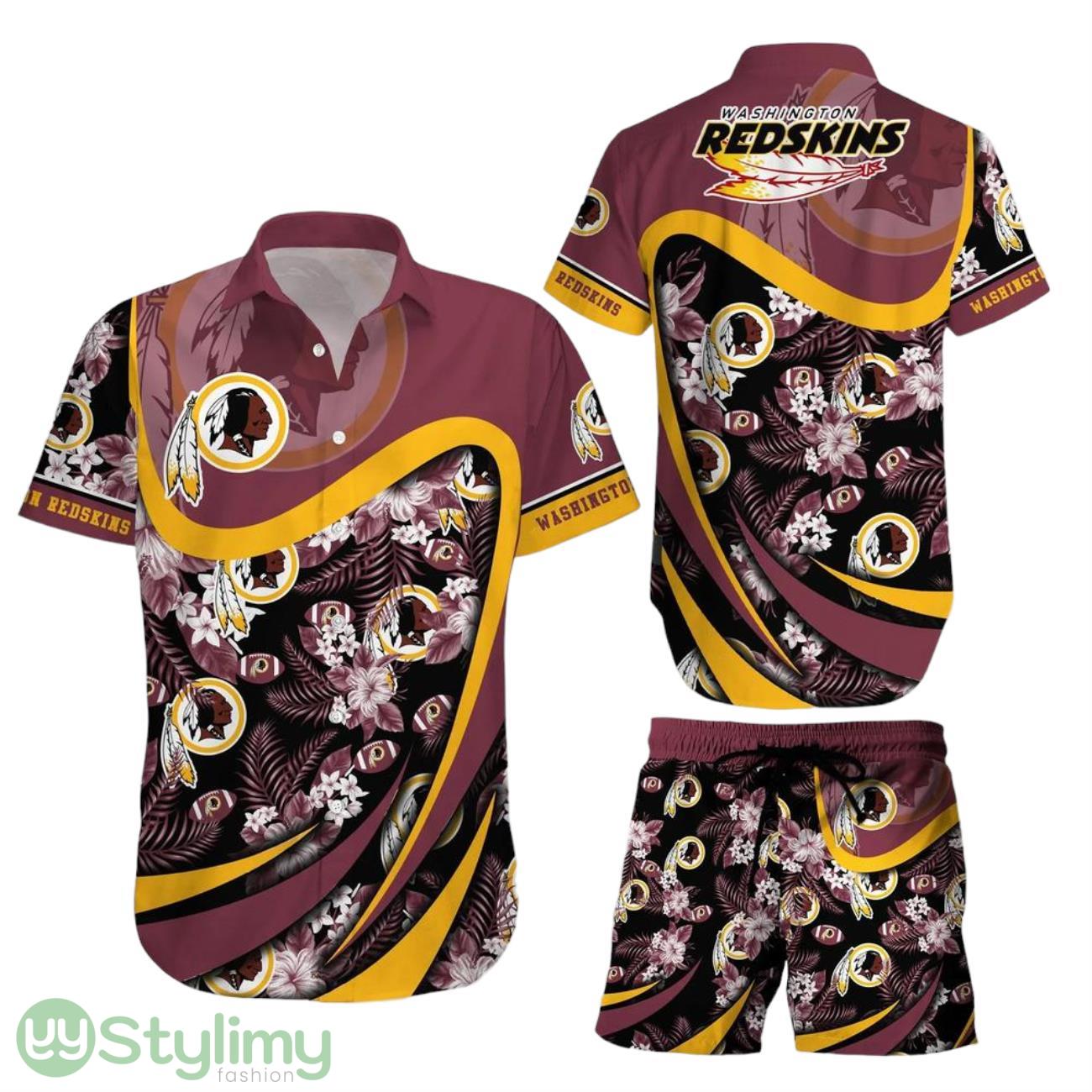 Washington Redskins NFL 3D All Printed Aloha Hawaiian Shirt And Short Tropical Pattern Beach Shirt New Gift For Sports Fans 1 Washington Redskins NFL 3D All Printed Aloha Hawaiian Shirt And Short Tropical Pattern Beach Shirt New Gift For Sports Fans Product Photo 1