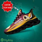 Washington Redskins NFL Max Soul Shoes Custom Name Sneakers Gifts NFL Fans Product Photo 3