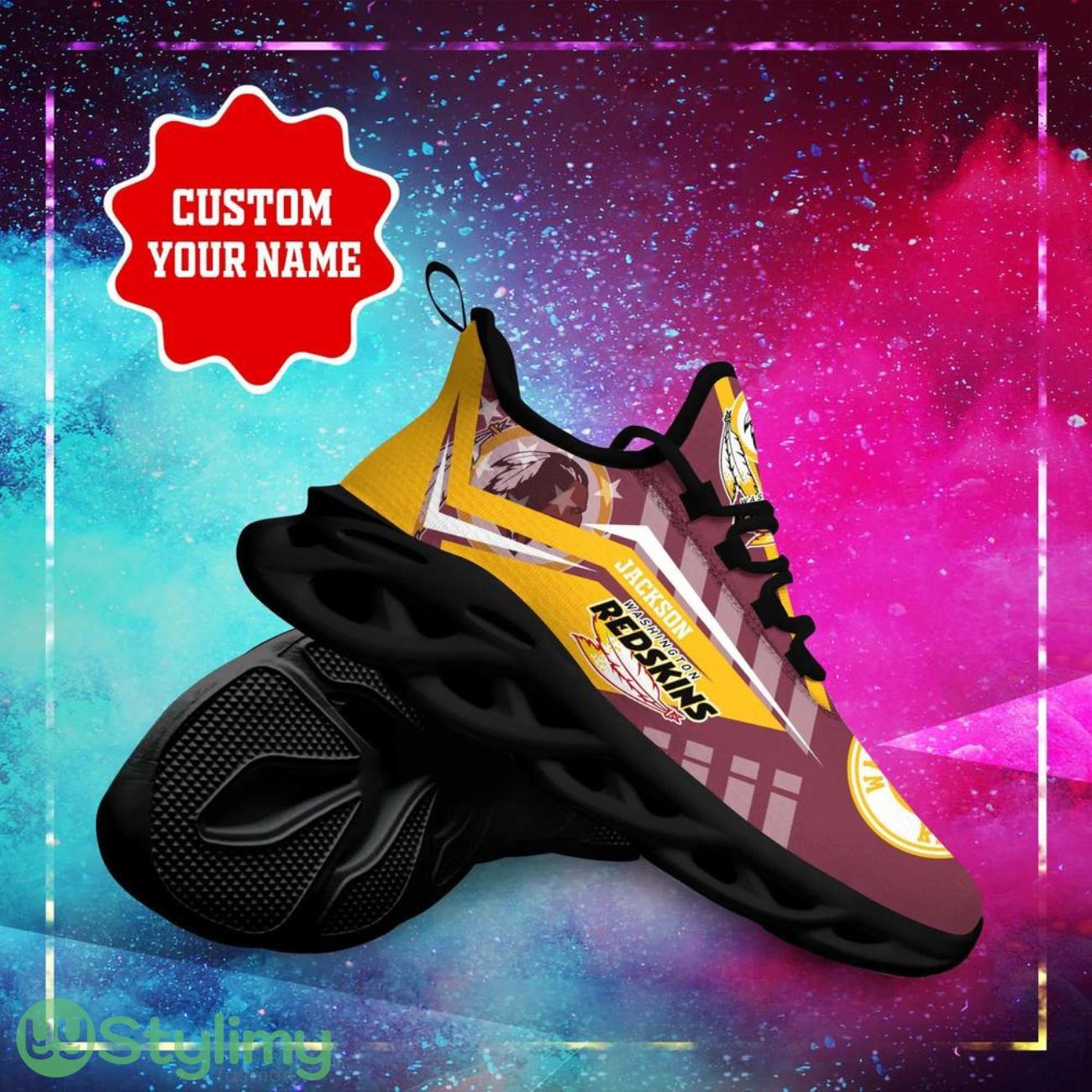 Washington Redskins NFL Max Soul Shoes Custom Name Sneakers Gifts NFL Fans Men Women Shoes 2 Washington Redskins NFL Max Soul Shoes Custom Name Sneakers Gifts NFL Fans Men Women Shoes Product Photo 2
