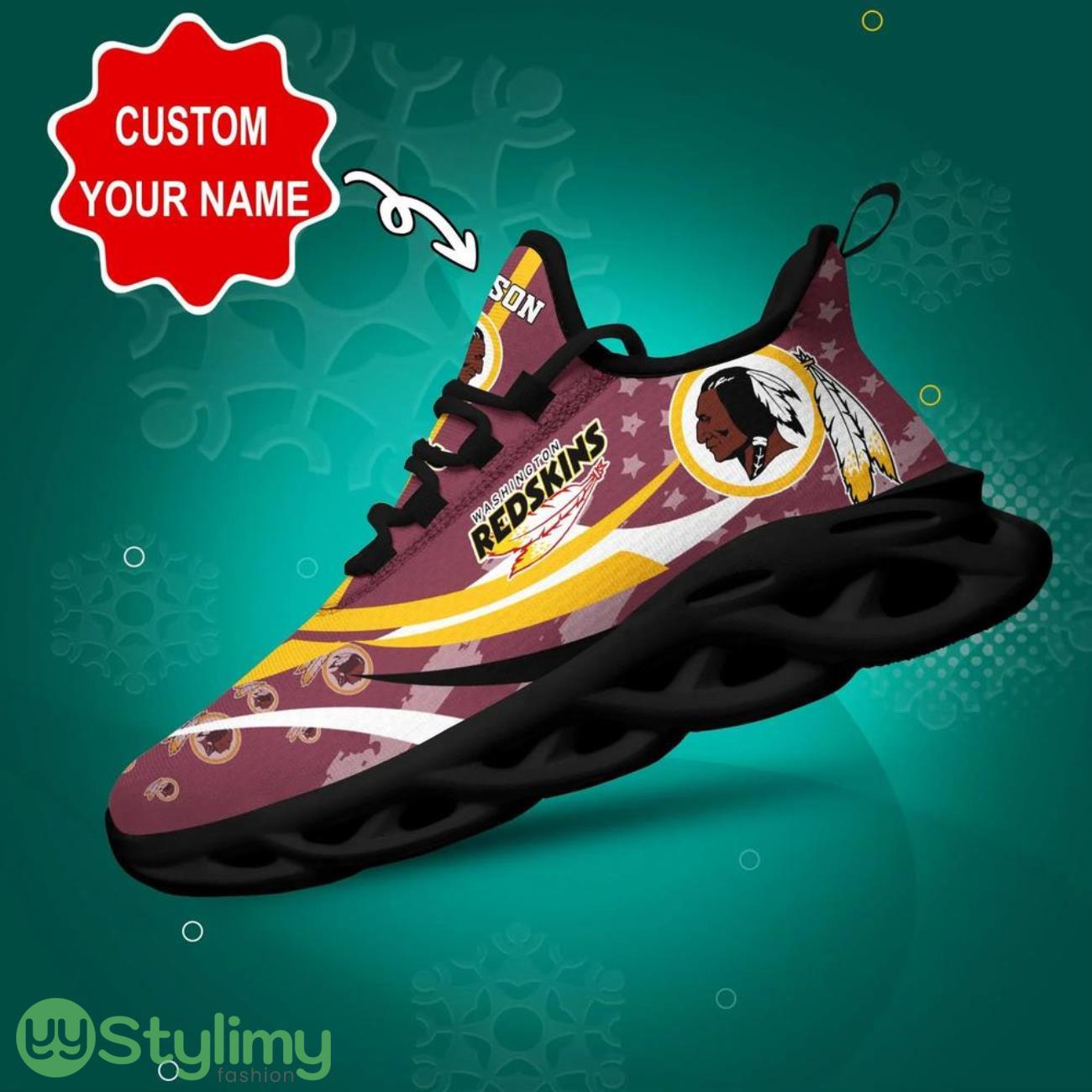 Washington Redskins NFL Max Soul Shoes Custom Name Sneakers Hot Trending Gifts NFL Fans 6 Washington Redskins NFL Max Soul Shoes Custom Name Sneakers Hot Trending Gifts NFL Fans Product Photo 1