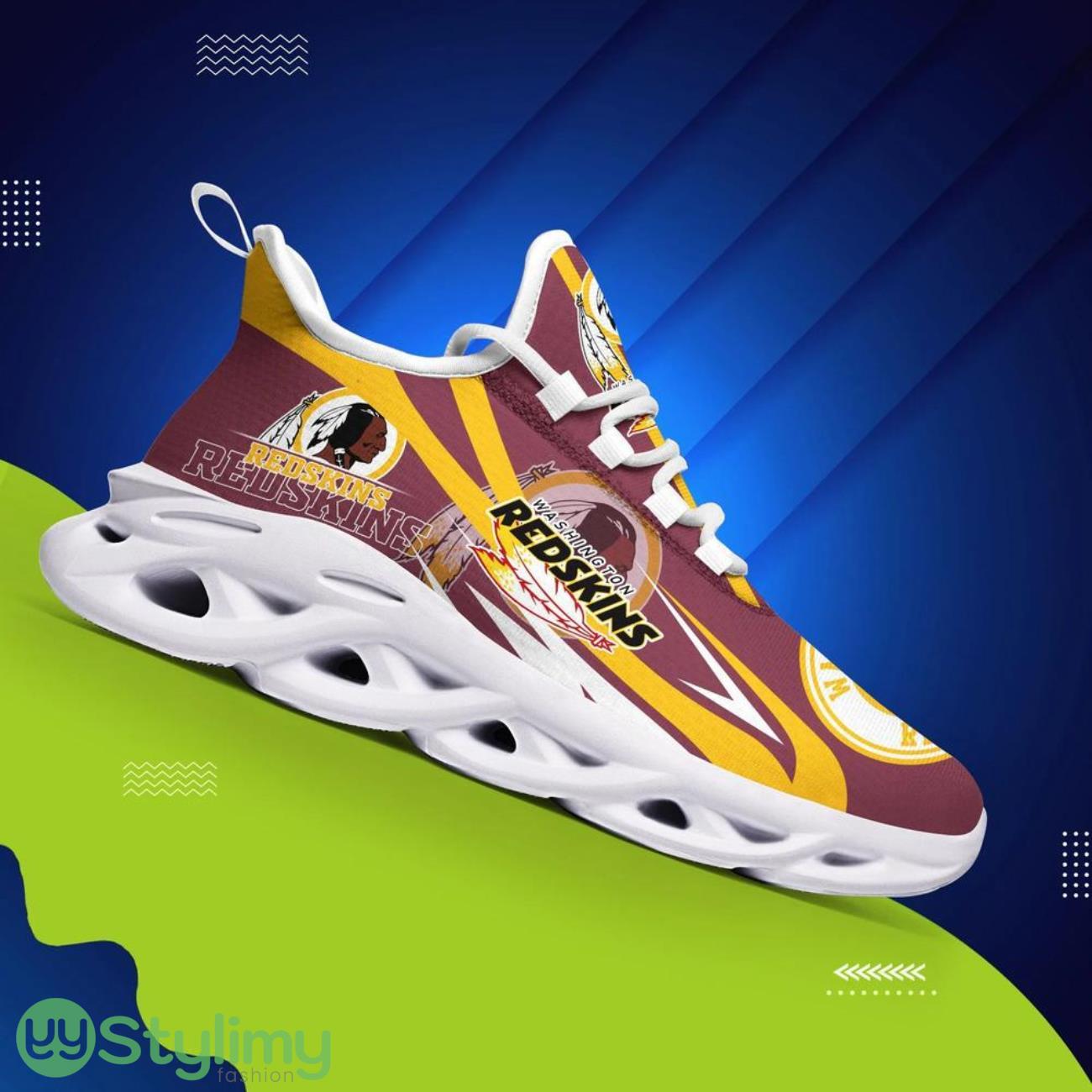 Washington Redskins NFL Max Soul Shoes Custom Name Sneakers Personalized Sneakers Gifts For Fans 3 Washington Redskins NFL Max Soul Shoes Custom Name Sneakers Personalized Sneakers Gifts For Fans Product Photo 3