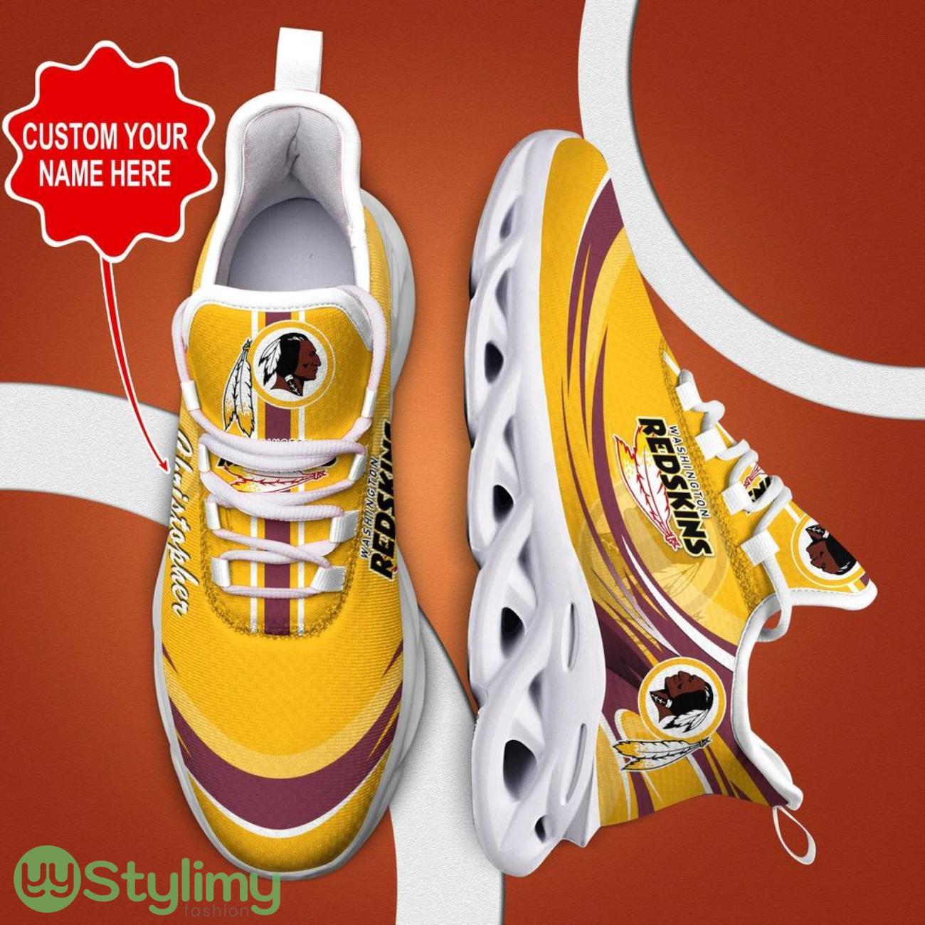 Washington Redskins NFL Max Soul Shoes Personalized Name Gifts Trending Running Shoes 4 Washington Redskins NFL Max Soul Shoes Personalized Name Gifts Trending Running Shoes Product Photo 4