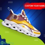 Washington Redskins NFL Max Soul Sneakers Personalize Shoes For Fans Product Photo 3