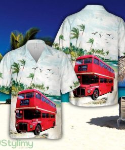 1967 AEC Routemaster double-decker bus Hawaiian Shirt Unique Gift Product Photo 1