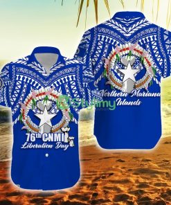 76th Northern Mariana Islands Liberation Day Northern Mariana Button Down Hawaiian Shirt Trending Summer Product Photo 1