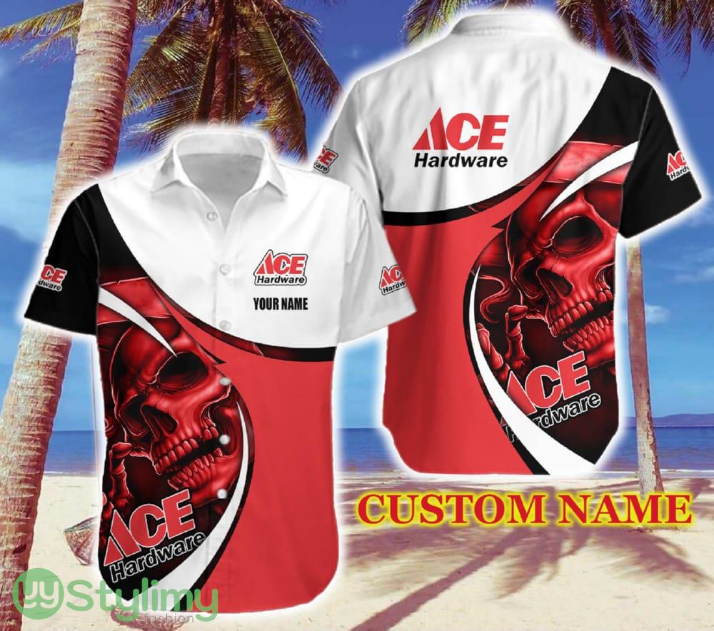 Ace Hardware Unisex Logo Brand Hawaiian Shirt Skull Gift Summer Custom Name 2 Ace Hardware Unisex Logo Brand Hawaiian Shirt Skull Gift Summer Custom Name - Ace Hardware Unisex Logo Brand Hawaiian Shirt Skull Gift Summer Custom Name