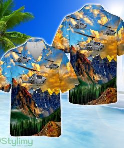 AH-1G (Bell 209) Huey Cobra Snake Helicopter Summer Shirt 3D Hawaiian Shirt Product Photo 1
