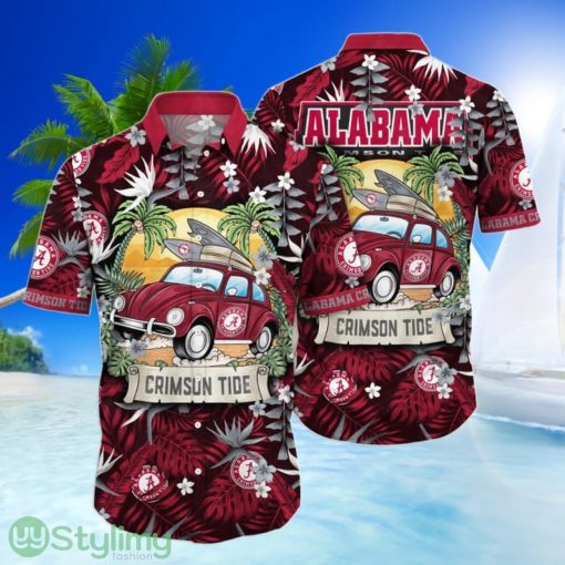 Alabama Crimson Tide NCAA1 Car Go To beach Hawaiian Shirt Funny Summer Gift