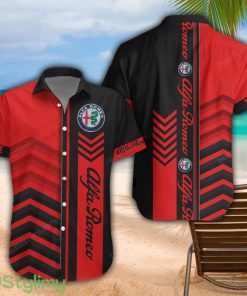 Alfa Romeo Red Hawaiian Shirt Men Women Beach Gift Custom Name Product Photo 1