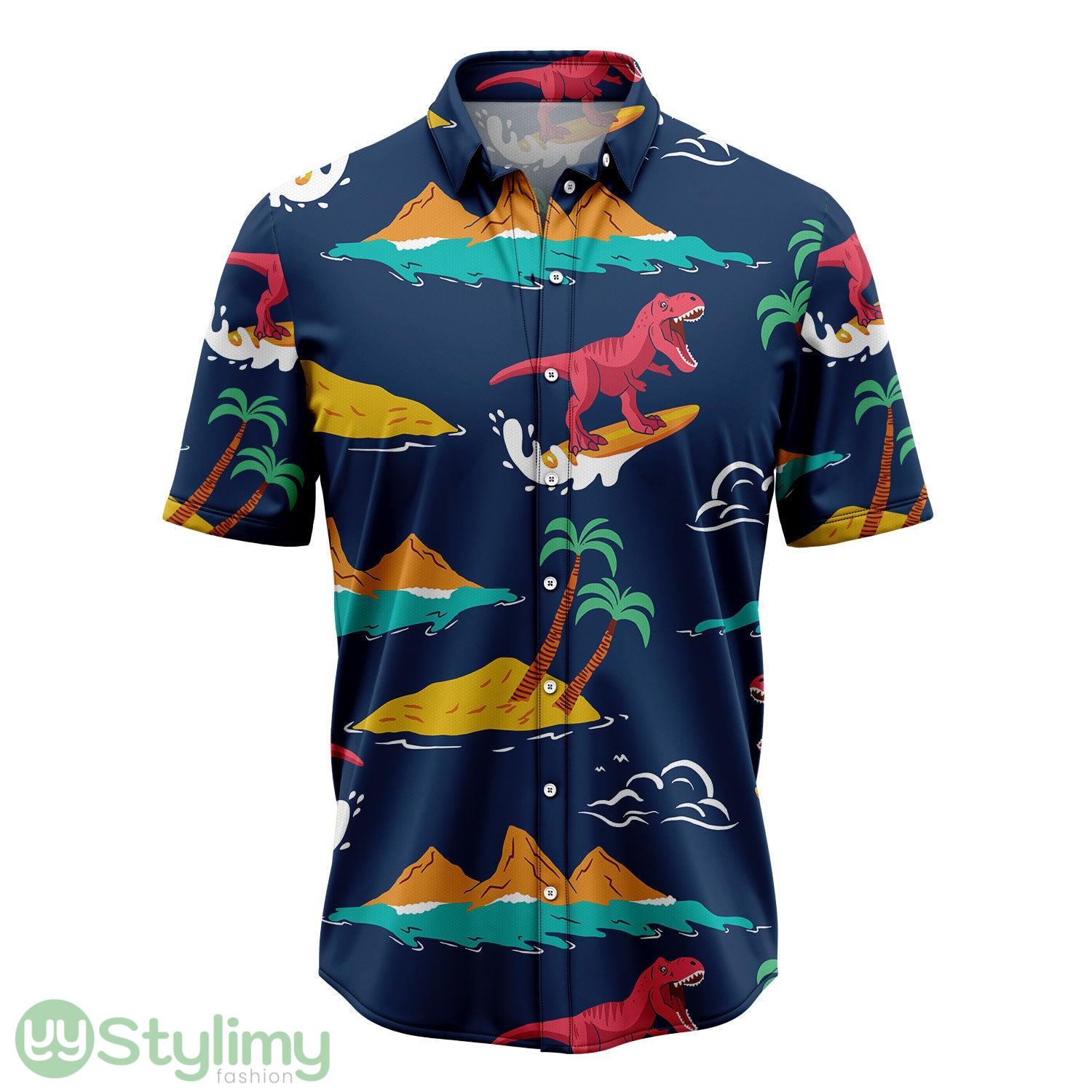 Amazing T-Rex Hawaiian Shirt All Over Printed Beach Shirt 2 Amazing T-Rex Hawaiian Shirt All Over Printed Beach Shirt Product Photo 1