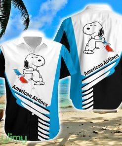 American Airlines Logo Brand Snoopy Hawaiian Shirt Gift Summer - American Airlines Logo Brand Snoopy Hawaiian Shirt Gift Summer