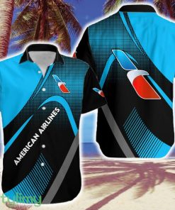 American Airlines Print Logo All Over Print Hawaiian Shirt For Men And Women - American Airlines Print Logo All Over Print Hawaiian Shirt For Men And Women