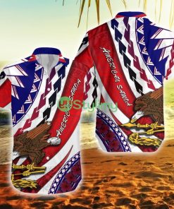 American Samoa Artsy Style American Samoa Button Down Hawaiian Shirt Trending Summer Product Photo 1
