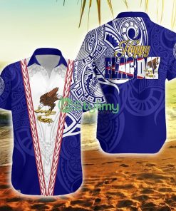 American Samoa Flag Day Mix Style American Samoa Button Down Hawaiian Shirt Trending Summer Product Photo 1