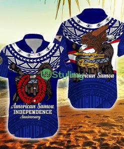 American Samoa Independence Anniversary Pride American Samoa Button Down Hawaiian Shirt Trending Summer Product Photo 1
