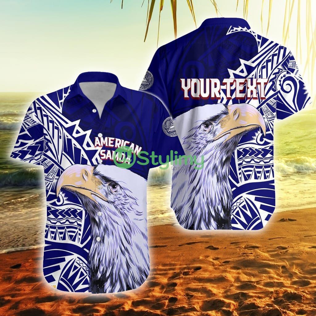 American Samoa Personalized Bald Eagle American Samoa Button Down Hawaiian Shirt Trending Summer 2 American Samoa Personalized Bald Eagle American Samoa Button Down Hawaiian Shirt Trending Summer Product Photo 1