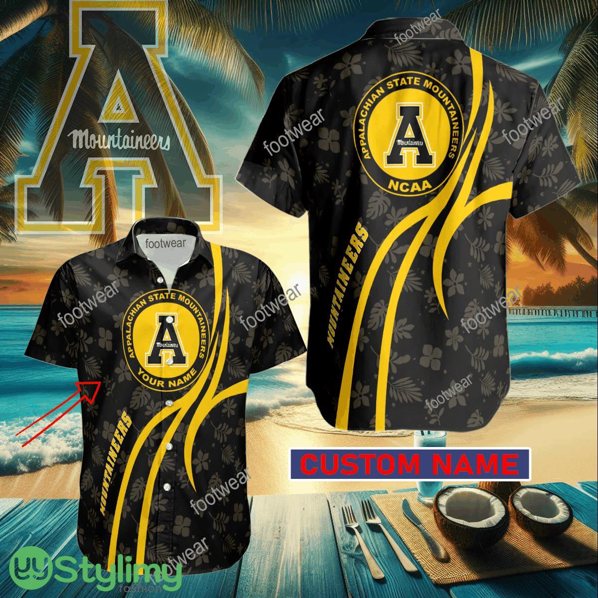 Appalachian State Mountaineers Custom Name Hawaiian Shirt New For Men Women Fans Gift 2 Appalachian State Mountaineers Custom Name Hawaiian Shirt New For Men Women Fans Gift - Appalachian State Mountaineers Custom Name Hawaiian Shirt New For Men Women Fans Gift