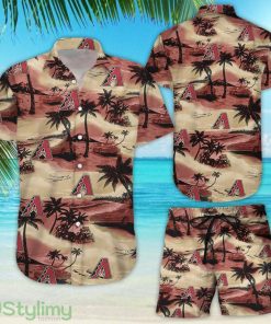 Arizona diamondbacks hawaiian shirt Product Photo 1