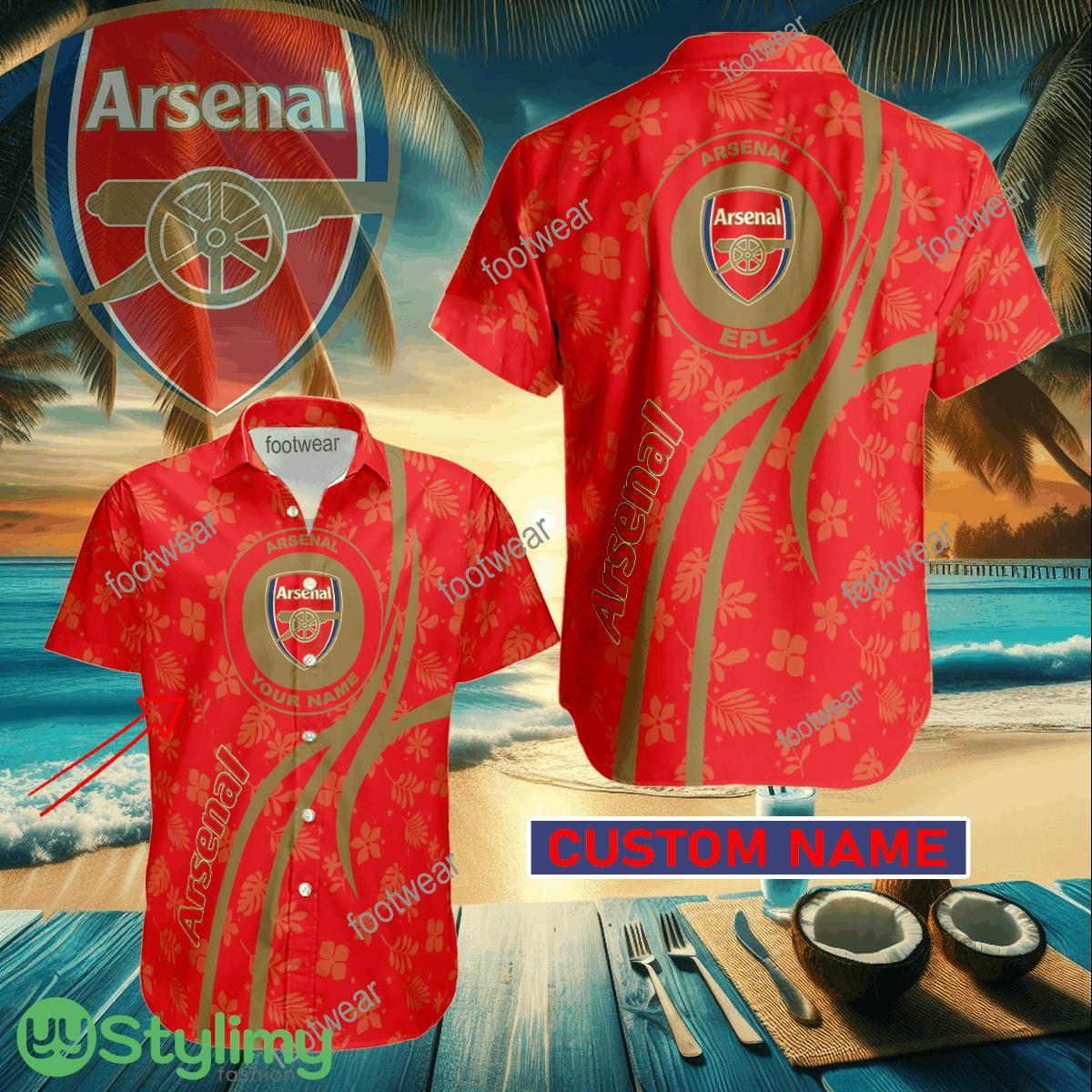 Arsenal Custom Name Hawaiian Shirt New For Men Women Fans Gift 2 Arsenal Custom Name Hawaiian Shirt New For Men Women Fans Gift - Arsenal Custom Name Hawaiian Shirt New For Men Women Fans Gift