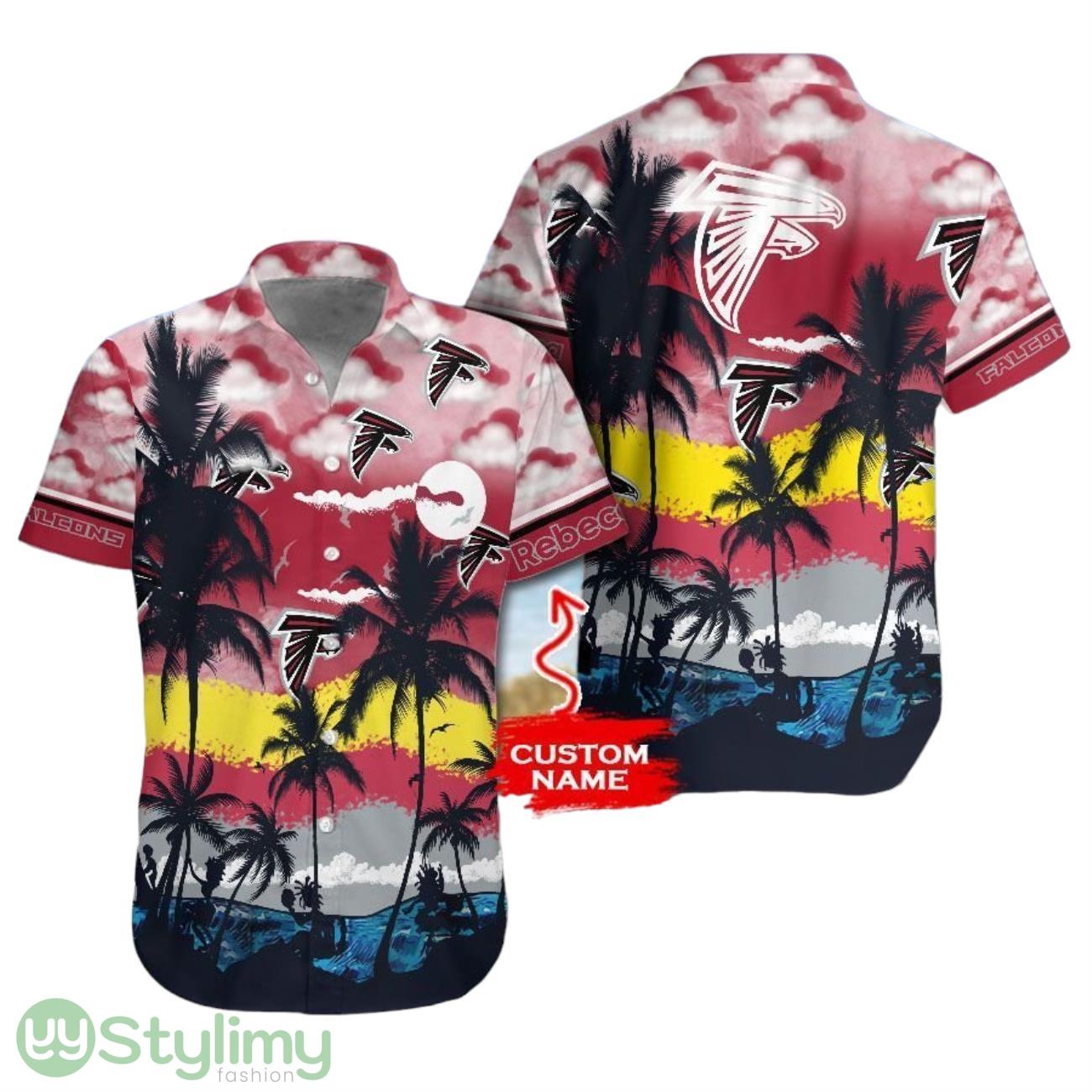 atlanta falcons nfl gift for fan personalized hawaiian Aloha Shirt for Men Women 2 atlanta falcons nfl gift for fan personalized hawaiian Aloha Shirt for Men Women Product Photo 1