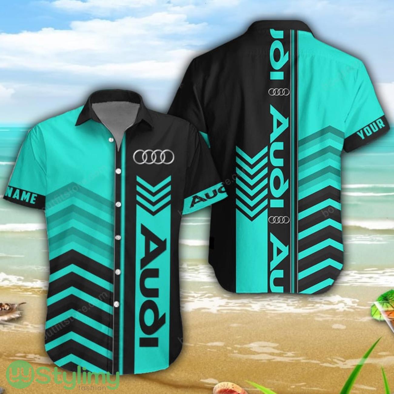 Audi Zetor 3D Printing Shorts Sleeve Hawaiian Shirt Custom Name 2 Audi Zetor 3D Printing Shorts Sleeve Hawaiian Shirt Custom Name Product Photo 1