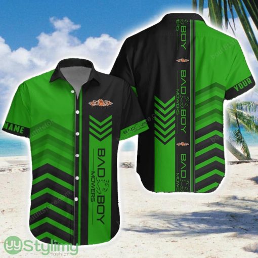 Badboy Green Hawaiian Shirt Men Women Beach Gift Custom Name