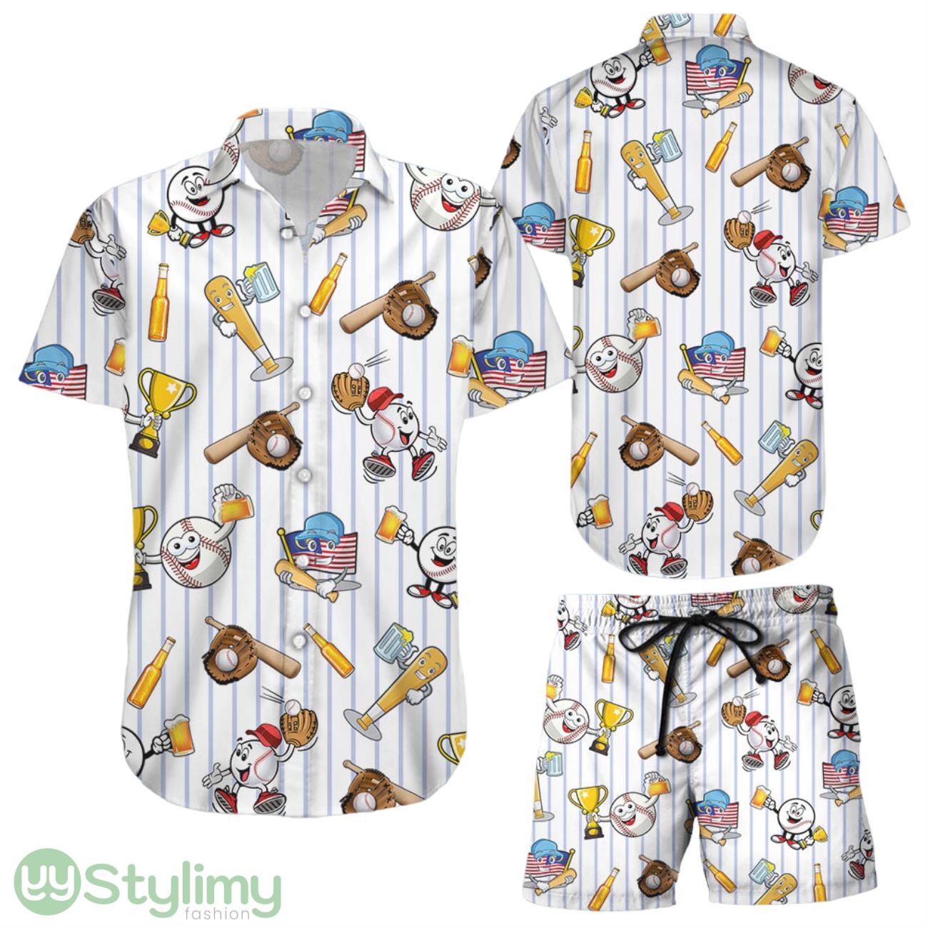 Baseball Hawaiian Shirt Baseball and Beer Aloha Hawaii Shirt Summer Holiday Gift Ideas 2 Baseball Hawaiian Shirt Baseball and Beer Aloha Hawaii Shirt Summer Holiday Gift Ideas Product Photo 1