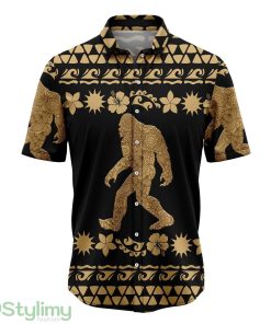 Bigfoot Tribal Pattern Hawaiian Shirt 3D All Over Printed Hawaii Shirt Product Photo 1