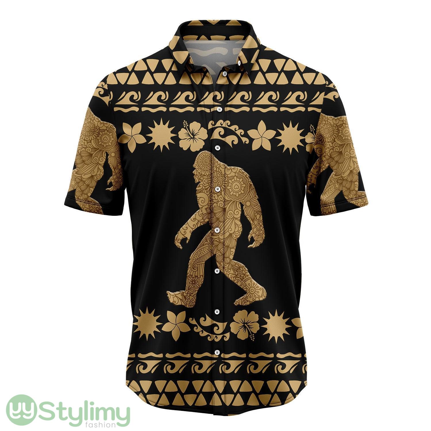 Bigfoot Tribal Pattern Hawaiian Shirt 3D All Over Printed Hawaii Shirt 2 Bigfoot Tribal Pattern Hawaiian Shirt 3D All Over Printed Hawaii Shirt Product Photo 1