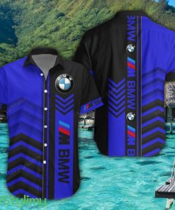 BMW M Blue Hawaiian Shirt Men Women Beach Gift Custom Name Product Photo 1