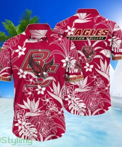 Boston College Eagles NCAA3 3D Printing Hawaiian Shirt Short Sleeves Shirt Product Photo 1